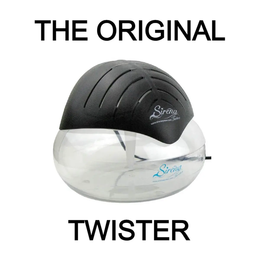 Sirena Twister Water Air Purifier with Aromatherapy & 7-Color LED