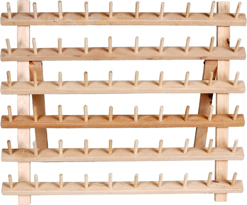 Wooden Thread Rack – Holds 60 Spools
