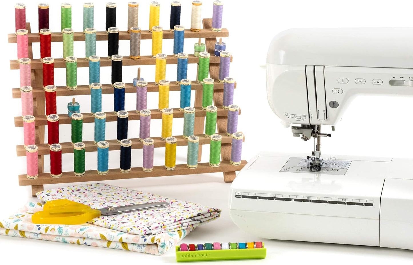 Wooden Thread Rack – Holds 60 Spools