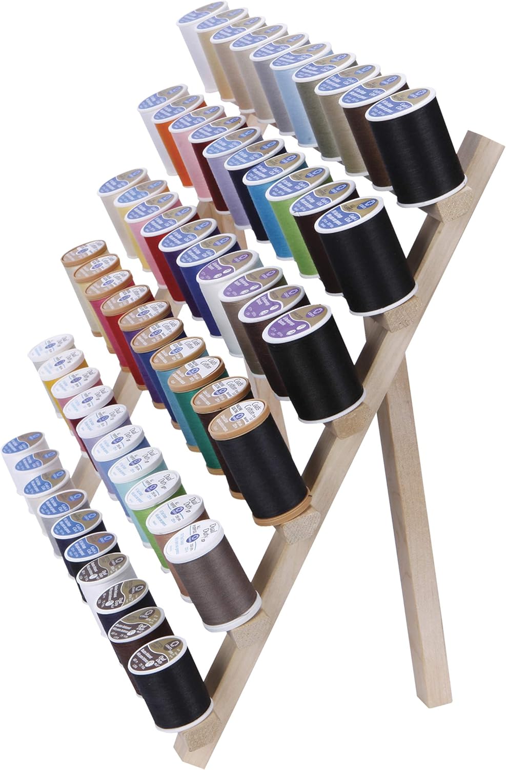 Wooden Thread Rack – Holds 60 Spools